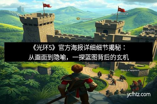 《光环5》官方海报详细细节揭秘：从画面到隐喻，一探蓝图背后的玄机